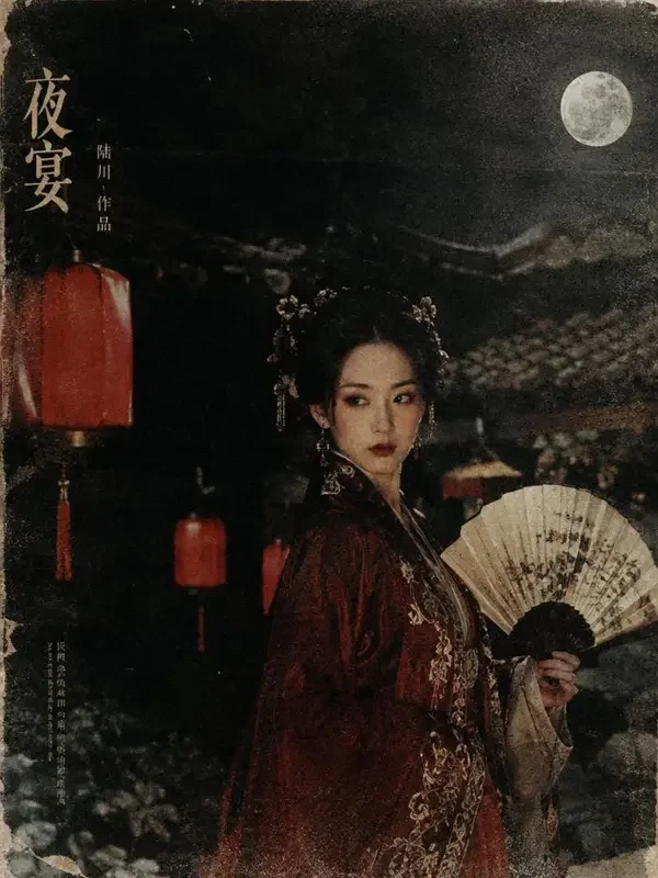 重生之嫡女归位 · 逆袭 · 重生复仇 短剧《重生之嫡女归位》复古胶片风格封面,逆袭题材
